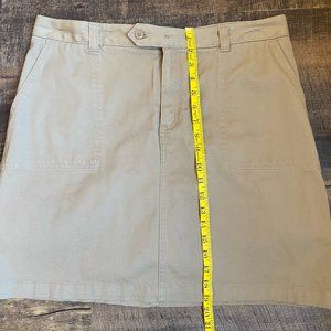 Women's Land's End Khaki Skort